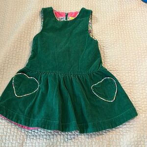 Boden corduroy holiday dress